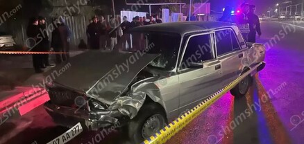 Ոսկետափում բախվել են «ՎԱԶ 2107»-ը ու «Opel Astra»-ն․ վերջինը բախվել է կանգառասրահին․ կա վիրավոր․ shamshyan.com