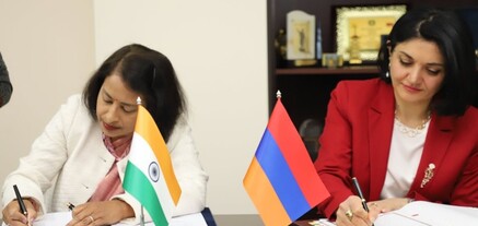 Հայաստանը և Հնդկաստանը ստորագրել են համագործակցության համաձայնագիր առողջապահության ոլորտում