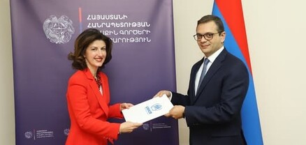 ՄԱԿ-ի Փախստականների հարցերով գերագույն հանձնակատարի ներկայացուցիչն իր հավատագրման նամակն է հանձնել ԱԳ փոխնախարարին