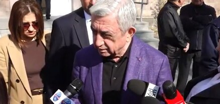 Եթե վստահ լինեմ, որ ինձ կդատապարտեն մահապատժի, ես էս երկրից չեմ փախչի, սա իմ երկիրն է, իրանց երկիրը չի. Սերժ Սարգսյան