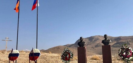 Արարատի մարզում հարգել են 2020 թ. ադրբեջանական ուժերի խոցած ուղղաթիռի ռուս օդաչուների հիշատակը