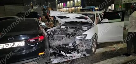 Ավտովթար-վրաերթ՝ Երևանում․ «Մալաթիա մոլ»-ի դիմաց բախվել են 4 մեքենա, որոնցից մեկը վրաերթի է ենթարկել կին հետիոտնի