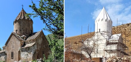 Միջնադարյան հուշարձանը անճանաչելի վերափոխվել է՝ ռուսաստանցի գործարարի ֆինանսավորմամբ ու ճաշակով