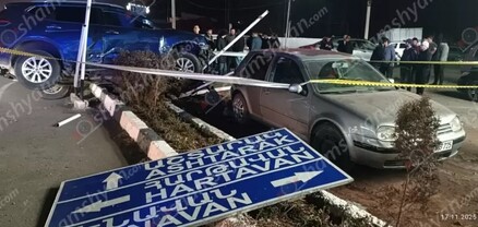 Խոշոր ավտովթար՝ Արագածոտնի մարզում․ բախվել են «Nissan Rogue»-ը և «Toyota»-ն․ կա վիրավոր