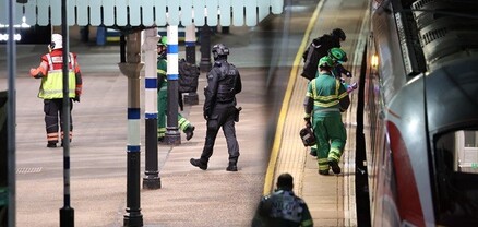 Անգլիայում գնացքի ուղևորների վրա հարձակման հետևանքով 10 մարդ վիրավորվել է