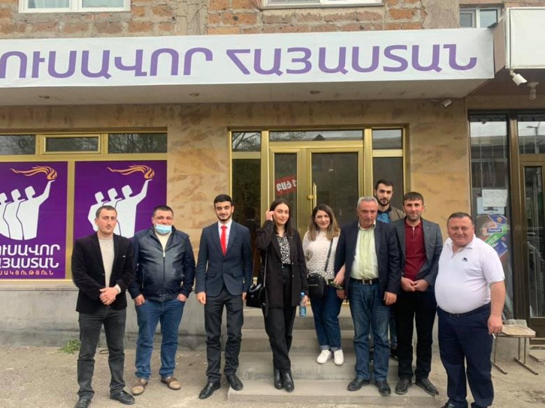 «Լուսավոր Հայաստան» կուսակցության Երիտասարդական միության  հանդիպումների շարքը սկսվել է 
