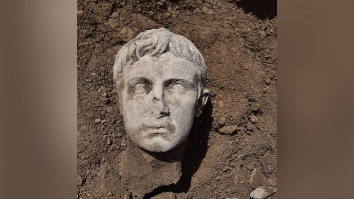 Հայտնաբերվել է Հռոմի առաջին կայսեր արձանի մարմարե գլուխը