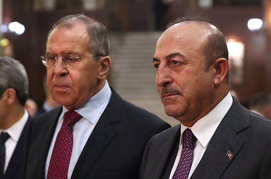 ՌԴ և Թուրքիայի ԱԳ նախարարները քննարկել են իրավիճակը ԼՂ-ում