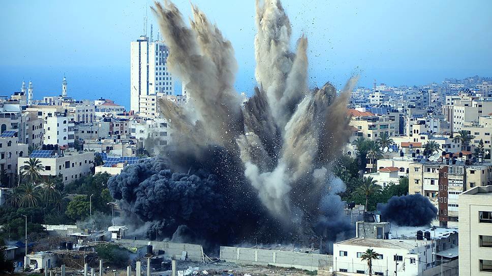 Իսրայելի ռազմաօդային ուժերի հարվածից Գազայում ավերվել է Աշխատանքի նախարարության շենքը