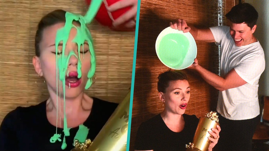 «Չար կատակ» են խաղացել դերասանուհի Սքարլեթ Յոհանսոնի հետ MTV 2021 մրցանակաբաշխության ժամանակ 