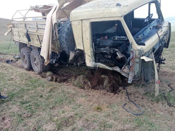 Ադրբեջանի ռազմական բեռնատարը պայթել է ականի վրա