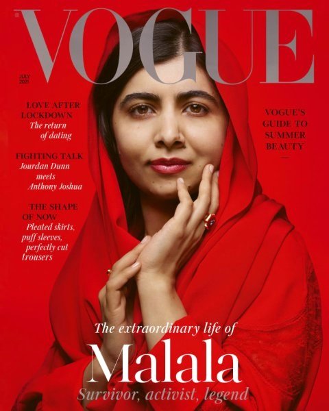 Պակիստանցի իրավապաշտպանը նկարահանվել է բրիտանական Vogue ամսագրի համար