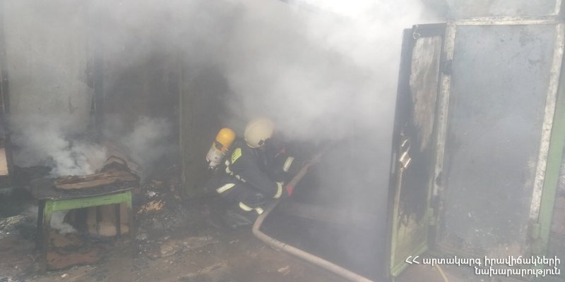 Հրդեհ Գյումրի քաղաքում․ ԱԻՆ