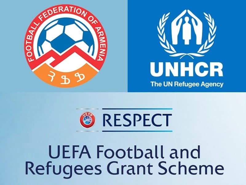 ՀՖՖ-ն հաղթել է UEFA Football and Refugee Grant Scheme 2020/21 դրամաշնորհային մրցույթում