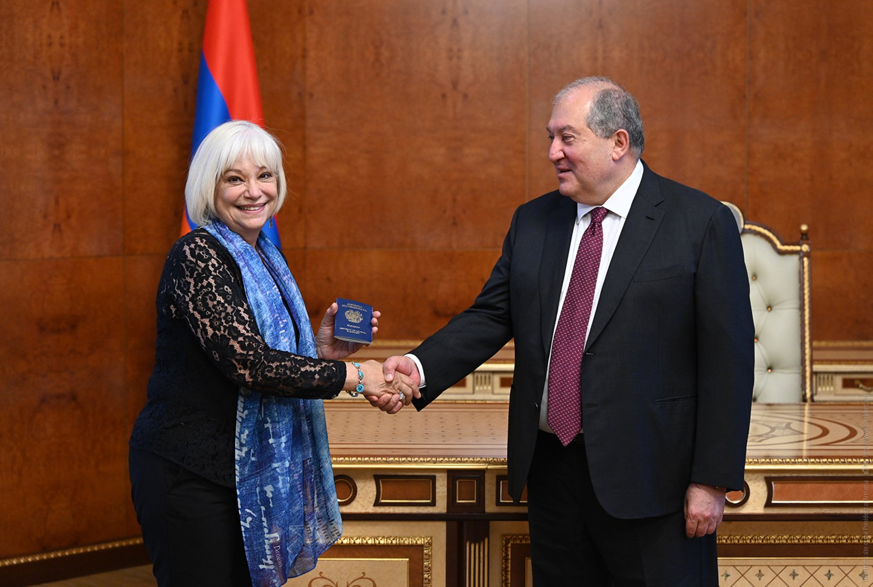 Նախագահ Արմեն Սարգսյանը հյուրընկալել է Նորա Արմանիին