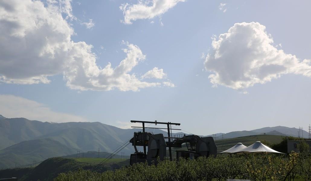 Կայծակը վնասել է ճոպանուղին