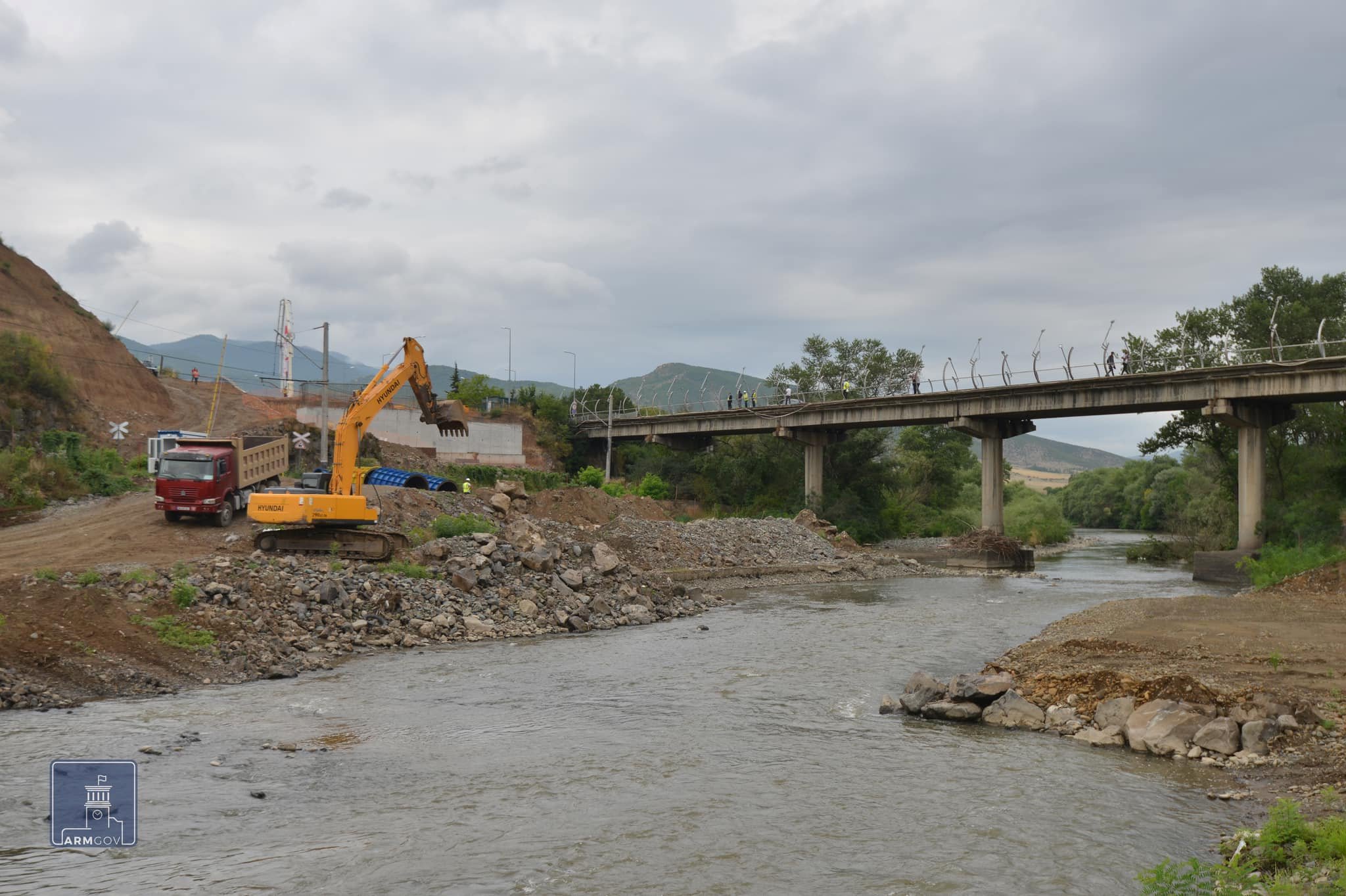 Սադախլո-Բագրատաշեն անցման կետում նոր կամուրջ կկառուցվի
