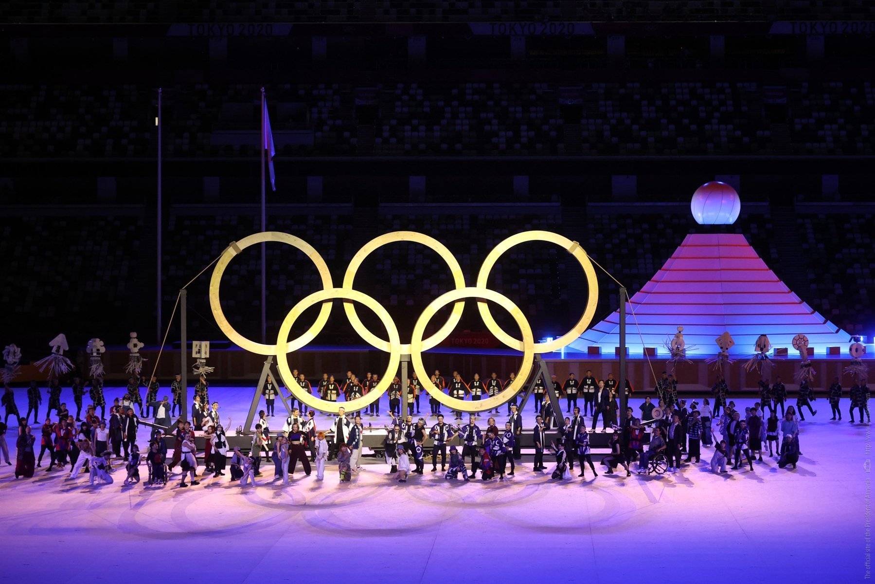 Արմեն Սարգսյանը ներկա է գտնվել Տոկիոյի ամառային Օլիմպիական խաղերի բացման պաշտոնական արարողությանը