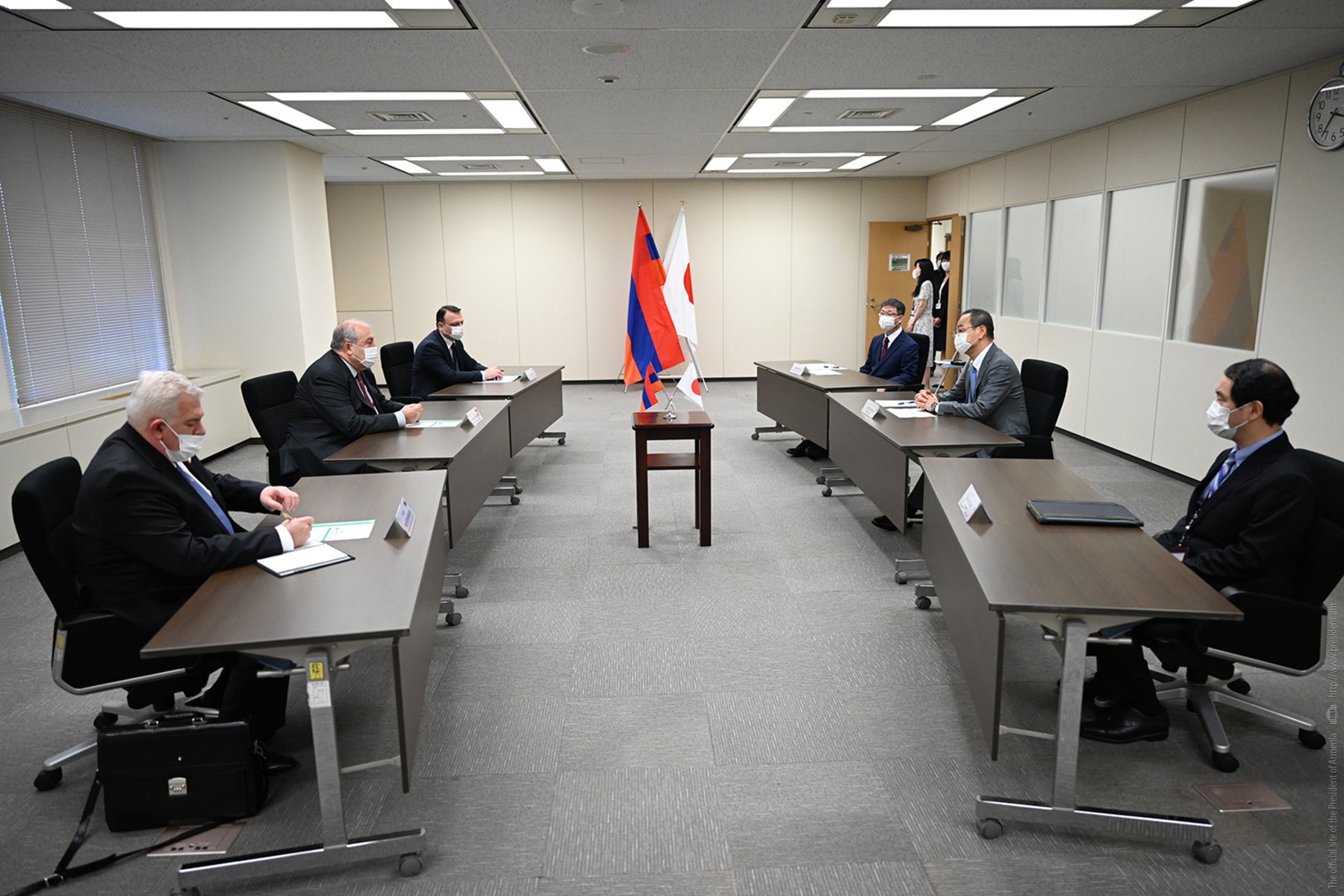ՀՀ նախագահ Արմեն Սարգսյանն այցելել է Ճապոնիայի Միջուկային կարգավորման գործակալություն