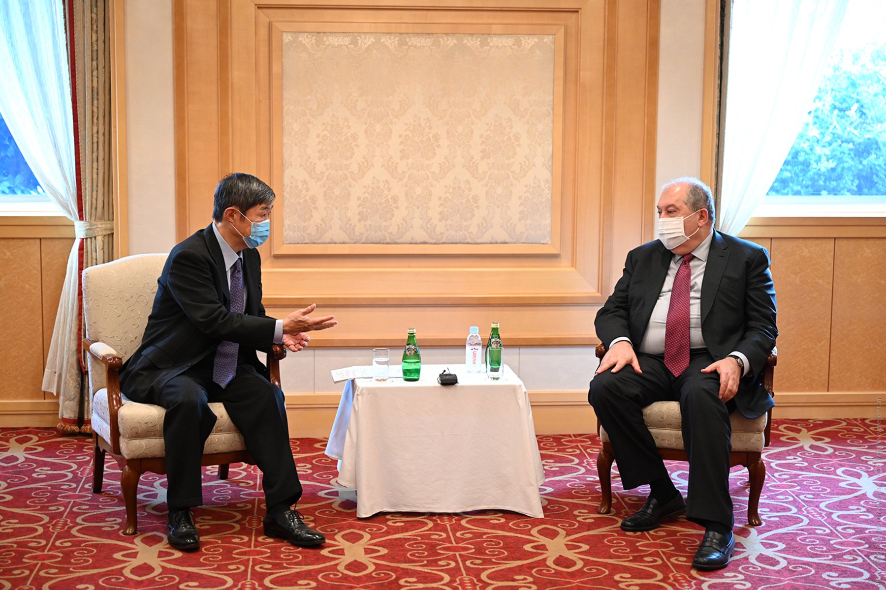 ՀՀ նախագահ Արմեն Սարգսյանը հանդիպել է Ճապոնիայի միջազգային համագործակցության գործակալության նախագահի հետ
