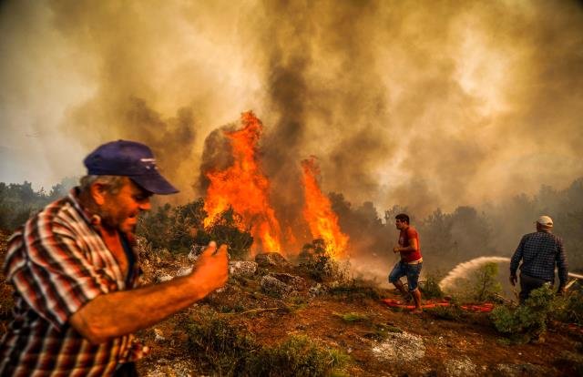 Անտառային հրդեհների 8-րդ օրը՝ Թուրքիայում. 13  օջախ դեռ այրվում է ու տարածվում