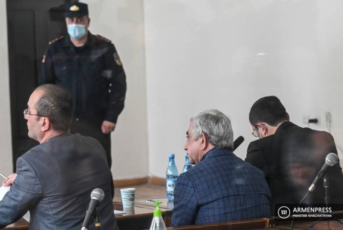 Սերժ Սարգսյանի և մյուսների գործով հաջորդ դատական նիստում սկսվել է ապացույցների հետազոտման փուլը