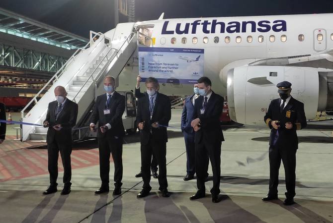 Տեղի է ունեցել եվրոպական Lufthansa ավիաընկերության առաջին թռիչքը դեպի Հայաստան