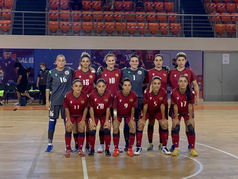 Կանանց ֆուտզալի Հայաստանի ազգային հավաքականը խոշոր հաշվով հաղթել է Մոլդովային