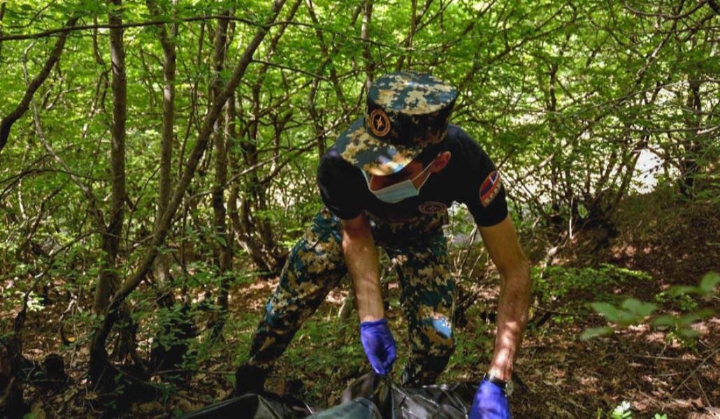 Ջրականի շրջանում հայտնաբերվել և տարհանվել է ևս 6 հայ զինծառայողի աճյուն․ Արցախի ԱԻՊԾ