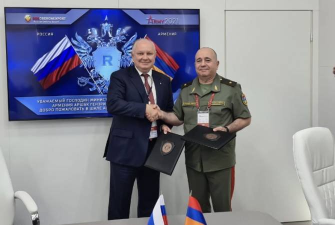 ՀՀ պաշտպանության նախարարը քննարկել է հայ-ռուսական ռազմատեխնիկական համագործակցության հարցերը