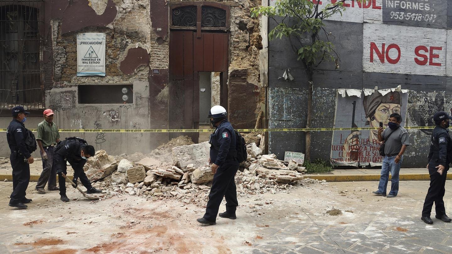 Մեքսիկայում 7.1 բալ ուժգնությամբ երկրաշարժ է տեղի ունեցել. տեսանյութ