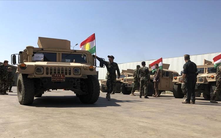 Հյուսիսային Իրաքի քրդական զինուժը ռազմական օգնություն է ստացել կոալիցիոն ուժերից