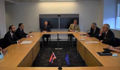 Արարատ Միրզոյանը հանդիպել է ԵՄ Արտաքին գործերի և անվտանգության քաղաքականության Բարձր ներկայացուցիչ Ժոզեպ Բոռելի հետ