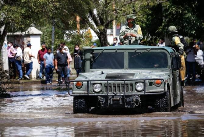 Մեքսիկայի կենտրոնական հատվածում հեղեղումների հետևանքով ավելի քան 3 հազար մարդ է տարհանվել