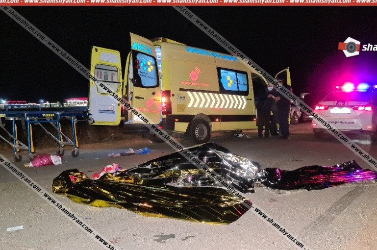 Մահվան ելքով վրաերթ Արագածոտնի մարզում. 38-ամյա վարորդը 06-ով վրաերթի է ենթարկել 2 հետիոտնի․ shamshyan.com
