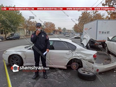 Ողբերգական դեպք Երևանում. 29-ամյա վարորդը Subaru-ով վրաերթի է ենթարկել հետիոտնին, ապա բախվել մեկ այլ ավտոմեքենայի. վրաերթի ենթարկվածը հիվանդանոցում մահացել է. Shamshyan.com