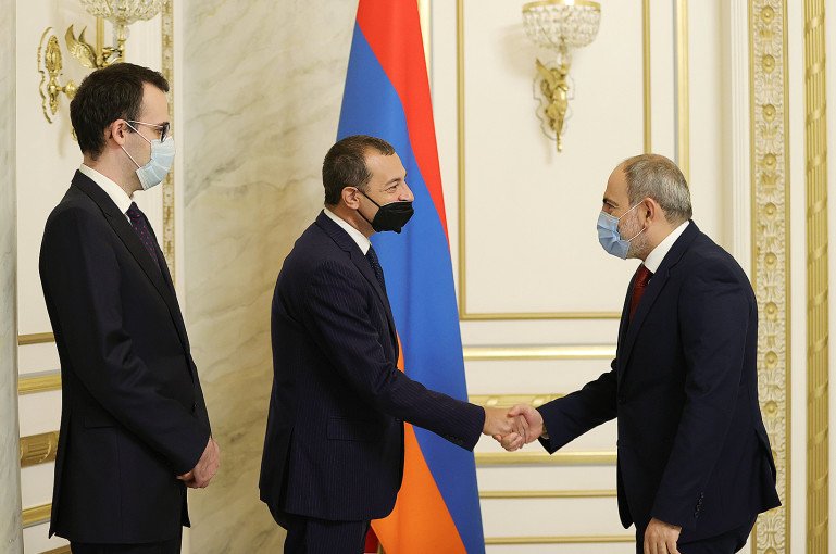 Նիկոլ Փաշինյանն ընդունել է ՀՀ-ում Իտալիայի դեսպանին