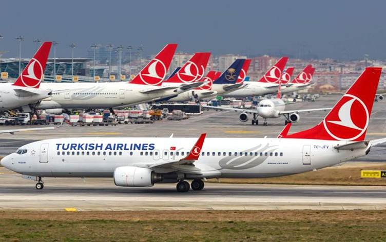 «Թուրքական ավիաուղիները» դադարեցրել է չվերթները մի քանի ուղղություններով