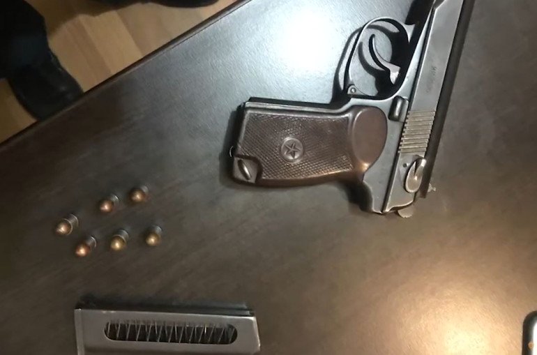 37-ամյա տղամարդու մոտ հայտնաբերվել է ապօրինի զենք 