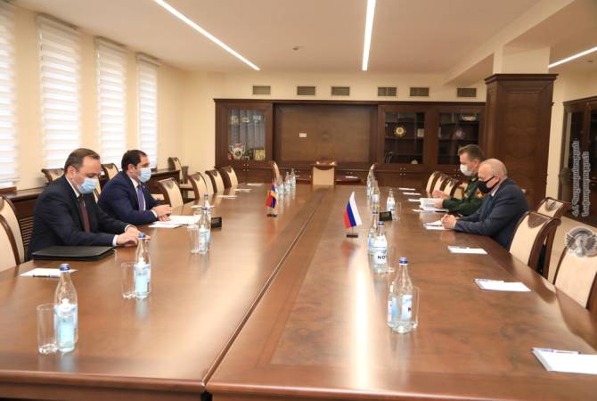 Սուրեն Պապիկյանն ու Սերգեյ Կոպիրկինը քննարկել են հայ- ռուսական համագործակցությանն առնչվող հարցեր