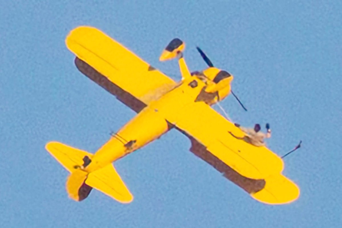 Հրապարակել է լուսանկար, որտեղ Թոմ Քրուզը «խելագար հնարք» է անում ինքնաթիռի թևին