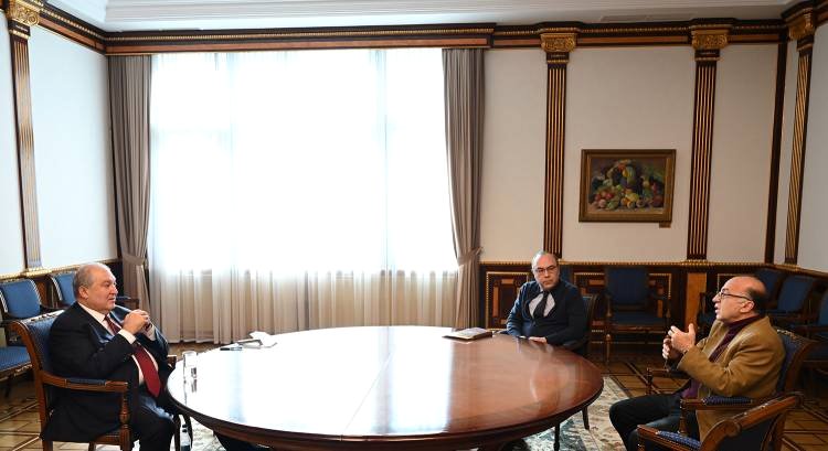 Հանրապետության նախագահ Արմեն Սարգսյանն ընդունել է Թաթուլ Մանասերյանին