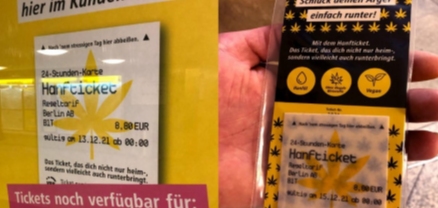 Բեռլինի հասարակական տրանսպորտում ուտելի կանեփի տոմսեր են վաճառում