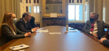 Արմեն Գրիգորյանը ԱՄՆ այցի շրջանակներում հանդիպել է Ֆրենկ Փալոնի հետ