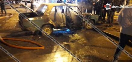 «ВАЗ 2107» և «Lada 21110» ավտոմեքենաներում միաժամանակ հրդեհ է բռնկվել