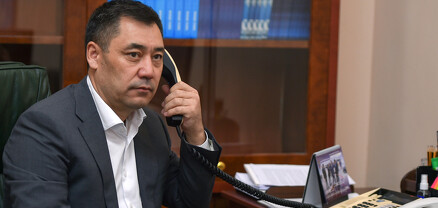Ղրղզստանի նախագահը Ռուսաստանի, Հայաստանի և Ղազախստանի ղեկավարների հետ քննարկել է Ղազախստանում ստեղծված իրավիճակը