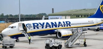 Ryanair-ի ինքնաթիռը վայրէջք է կատարել ականի մասին կեղծ հաղորդագրության պատճառով