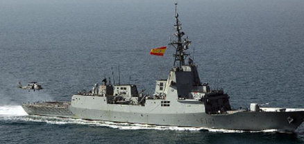 Իսպանիան ռազմական նավեր է ուղարկել Սև և Միջերկրական ծովեր