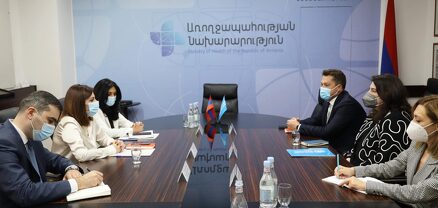 Անահիտ Ավանեսյանն ընդունել է Հայաստանում ԱՀԿ նորանշանակ հատուկ ներկայացուցչին