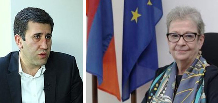 ԵՄ պատվիրակության ղեկավարն այսօր «փիառվում» էր գերիների ֆոնին. Ռուբեն Մելիքյան 